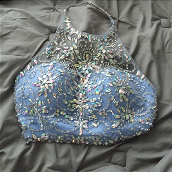 Two piece prom dress from Blush Prom - Picture 3 of 4