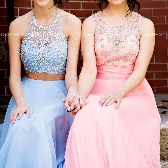 Two piece prom dress from Blush Prom - Picture 4 of 4