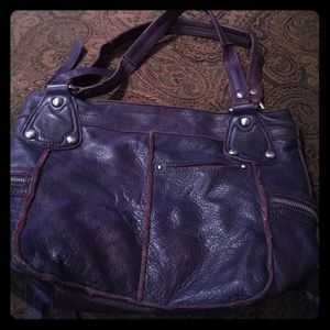 b. Markowsku purple hobo purse