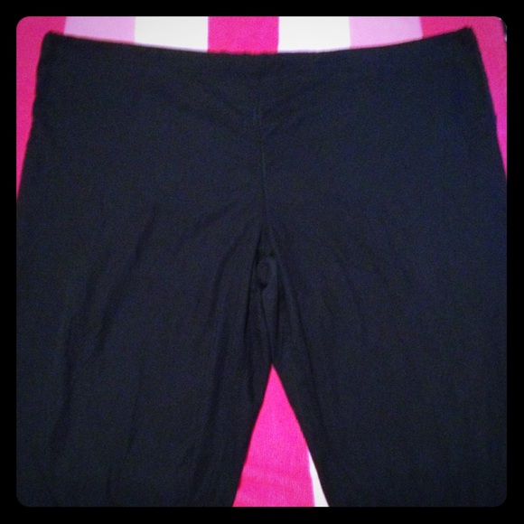 Black scrub pants