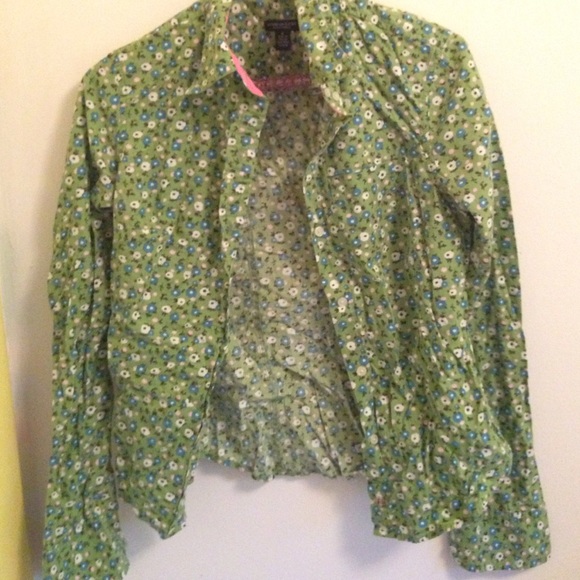 Floral Button Down