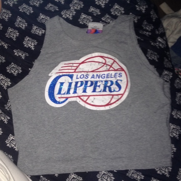 Clippers crop top