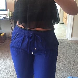 Harem jogger pants