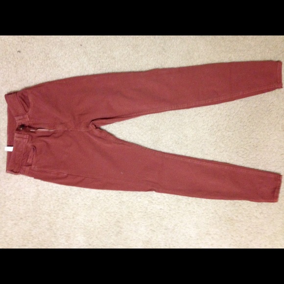 SOLD!! American Apparel Stretch Zipper Pant Sienna