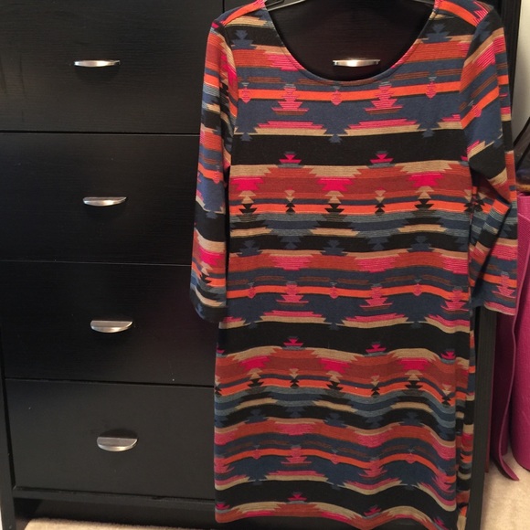 Fall Aztec Dress