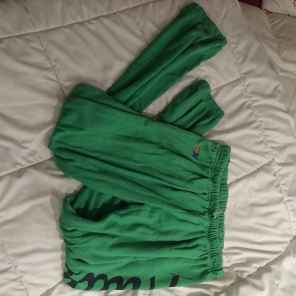 aviator nation green Hawaii sweatpants
