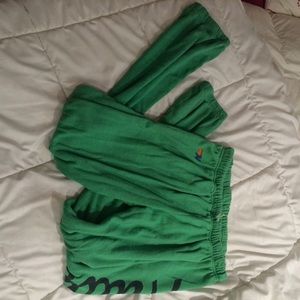 aviator nation green Hawaii sweatpants