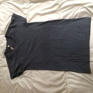 lululemon grey short sleeve top