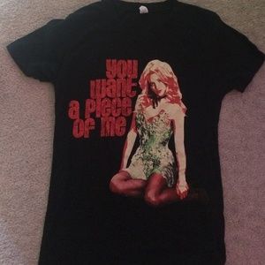 Britney Spears concert tshirt RARE