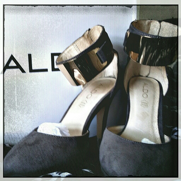 ALDO Grey heels Dwaydien