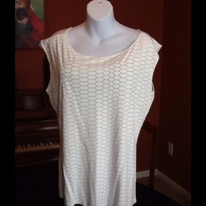 White snake print top