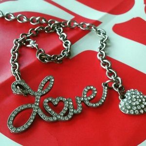 Bebe "Love" Necklace