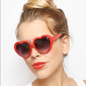 Red Heart Sunglasses