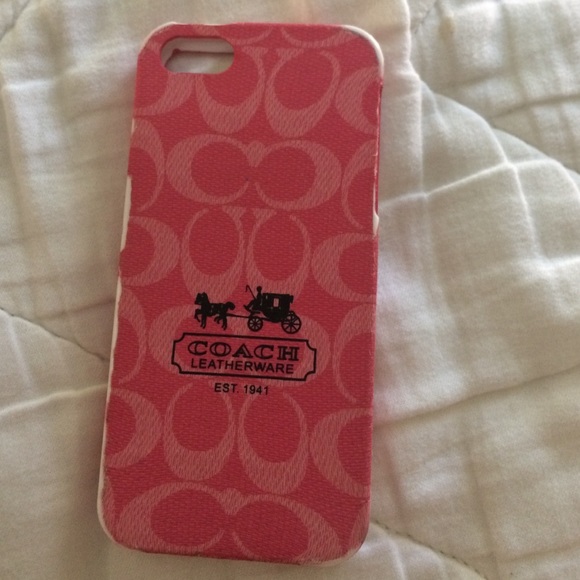 Coach iPhone 5/5s hard case