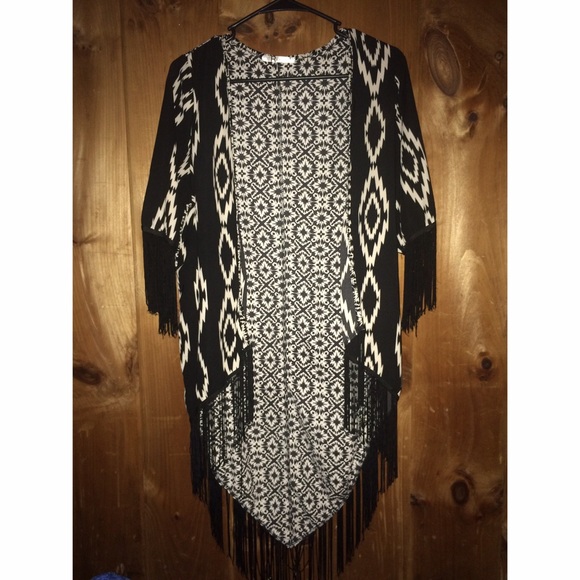 Tribal Print Kimono