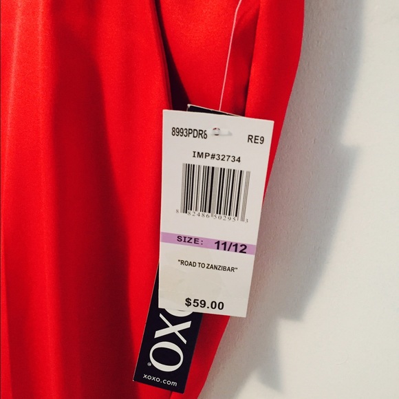 🔴SOLD🔴Xoxo red dress pants - Picture 3 of 3