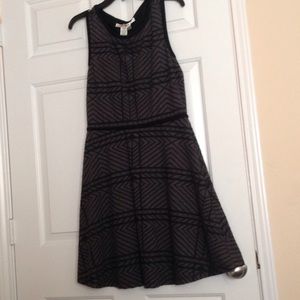 NWT Max Studio grey and black dress