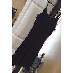 Adorable black sundress!