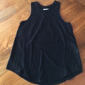 Madewell sheer panel tank