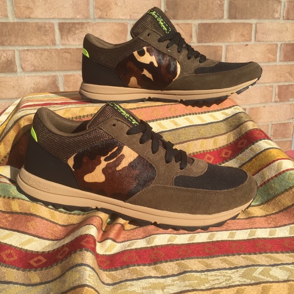 Sam Edelman Des, Brown Camo Athletic Shoe