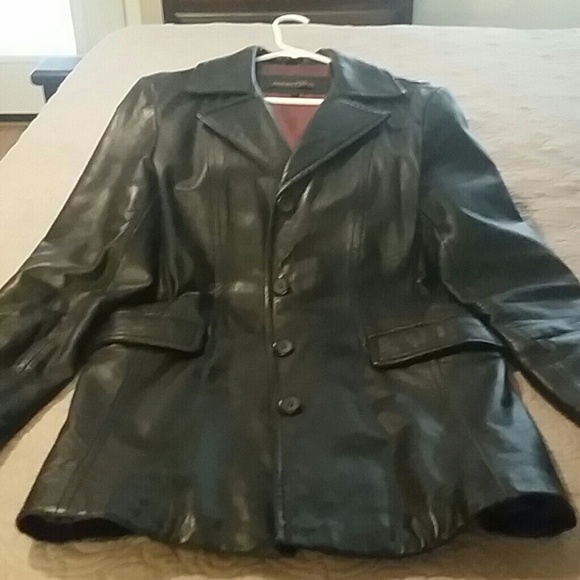 Leather jacket