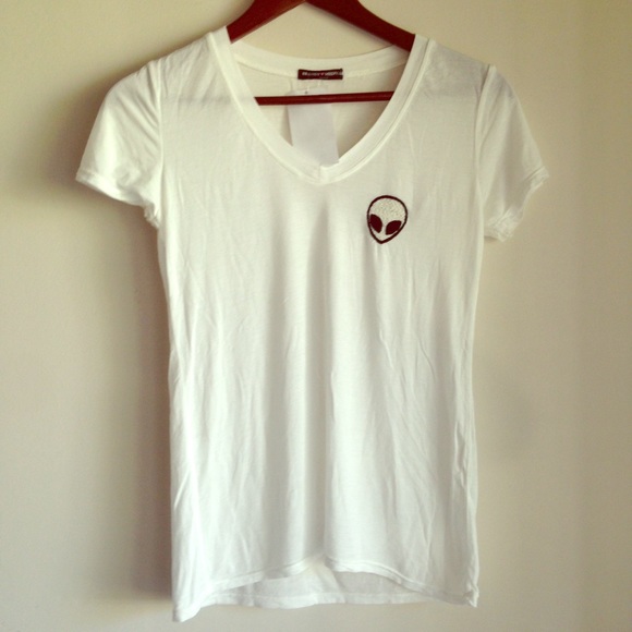 RESERVED Brandy Melville alien shirt