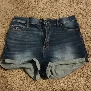 High waisted shorts