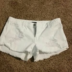 White forever 21 shorts