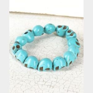 Brandy Melville Skull Bracelet