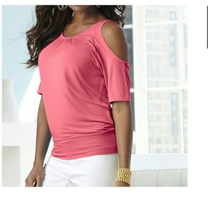Cold shoulder blouse