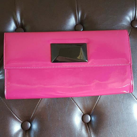 Express Handbags - Hot Pink Clutch (Express)