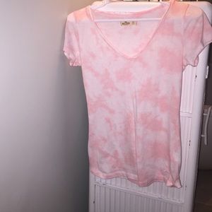 Pink Tye Dye Hollister Tee