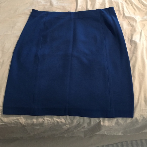 Ann Taylor royal blue skirt