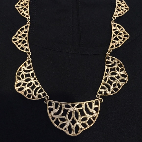 gold necklace