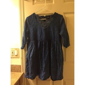 ASOS Denim Babydoll Dress