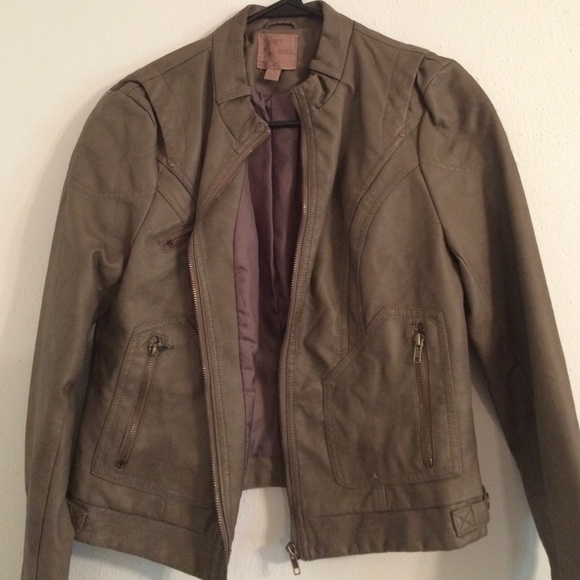 Leather jacket