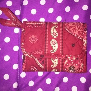 vera bradley trifold wallet🍄