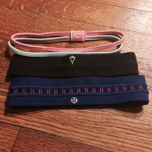 Bundle of 3 lululemon and ivivva headbands