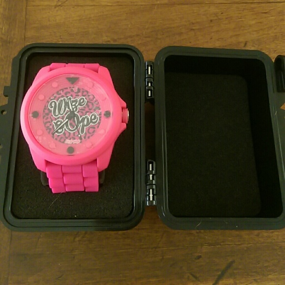 Pink Gummy Watch Waterproof