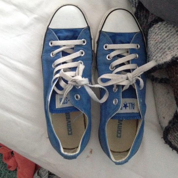Blue Converse