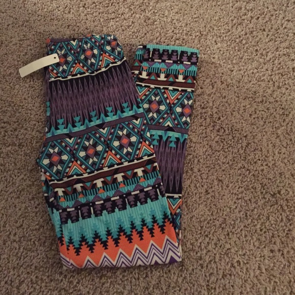 Printed leggings