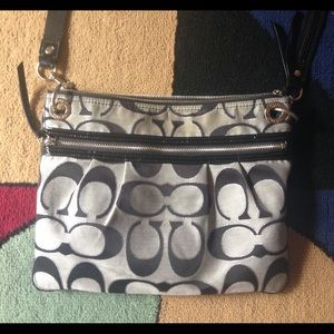 Coach cross body purse