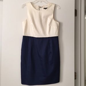 Two-Toned Dress with Open Back