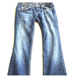 Miss Me Silverado studded Bootcut Jeans
