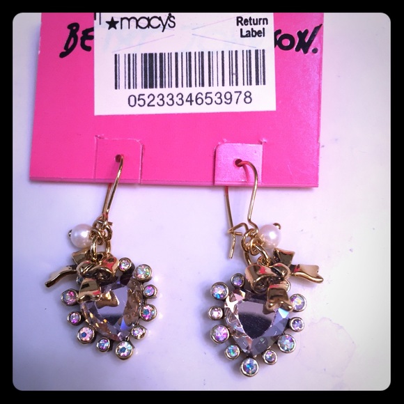 Betsey Johnson earrings