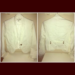 White forever 21 blazer