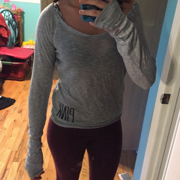 pink light sweater