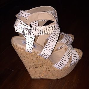 Brand New Strappy Wedges size 11
