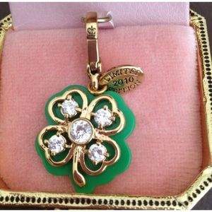 Juicy couture shamrock charm