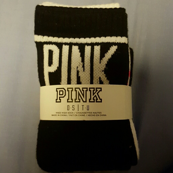 Pink VS socks